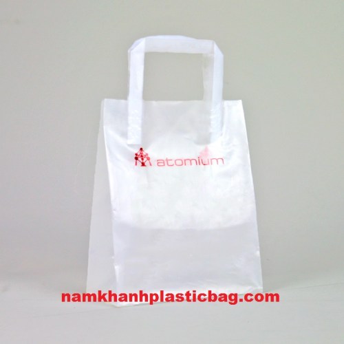 Túi nhựa HDPE quai gập - Bao Bì Nam Khánh - Công Ty TNHH Thương Mại Và Sản Xuất Bao Bì Nam Khánh